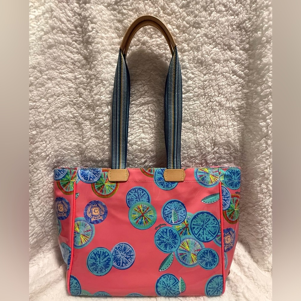 NWOT Consuela Frenchie Pink Journey Tote - Picture 2 of 12